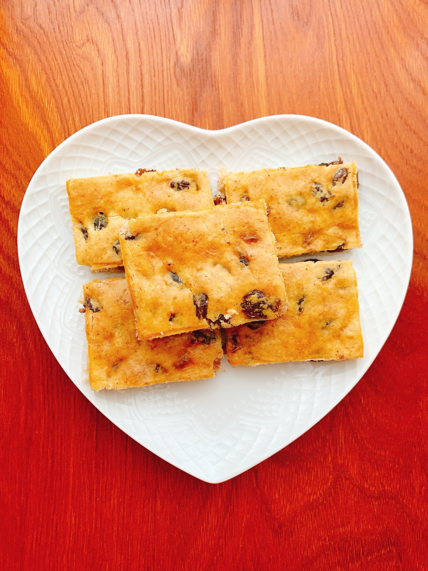 米粉のシナモンレーズンクッキー