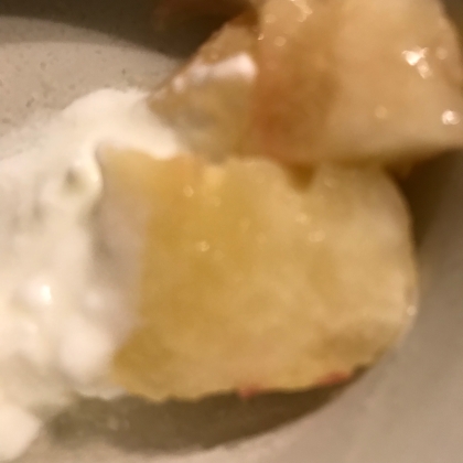 【離乳食】桃バナナヨーグルトのトロトロ