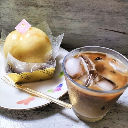 はちみつの香り♡アイスソイラテ