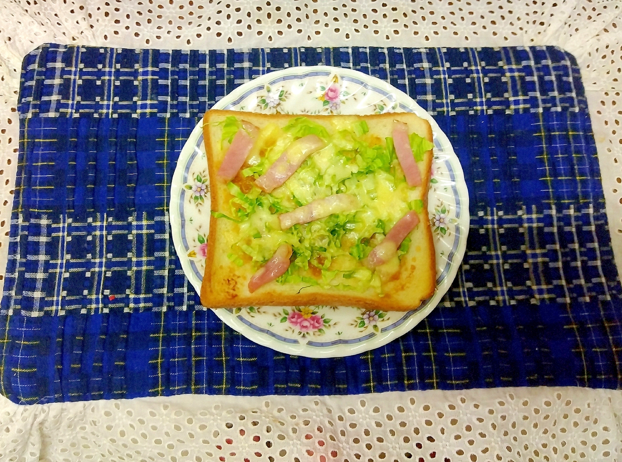 キャベツピザトーストその2