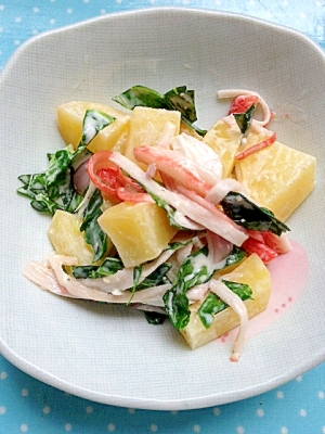 病気の時も無理なく レッドムーンのポテトサラダ レシピ 作り方 By Minori Ohisamanotikara 楽天レシピ