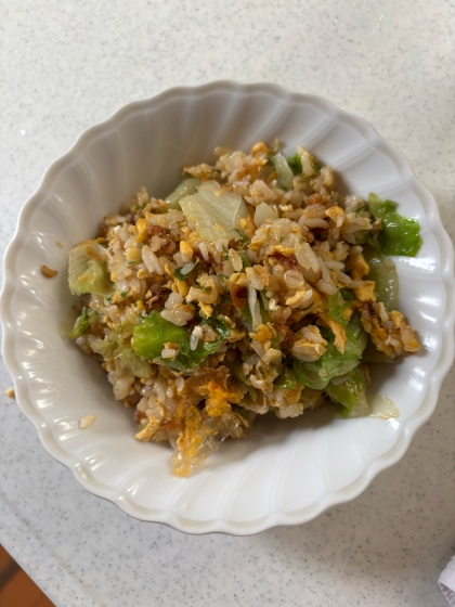 プロ直伝！レタスチャーハン