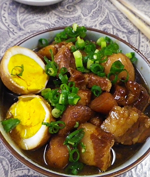 豚ごぼうの赤味噌煮