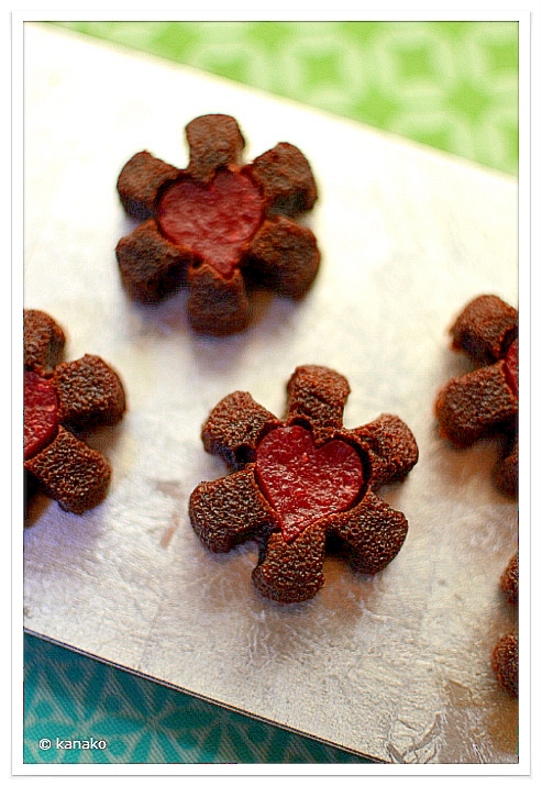 ジュレの花のチョコレートフィナンシェ レシピ 作り方 By Kanako24 楽天レシピ ジュレの花のチョコレートフィナンシェ レシピ 作り方 By Kanako24 楽天レシピ