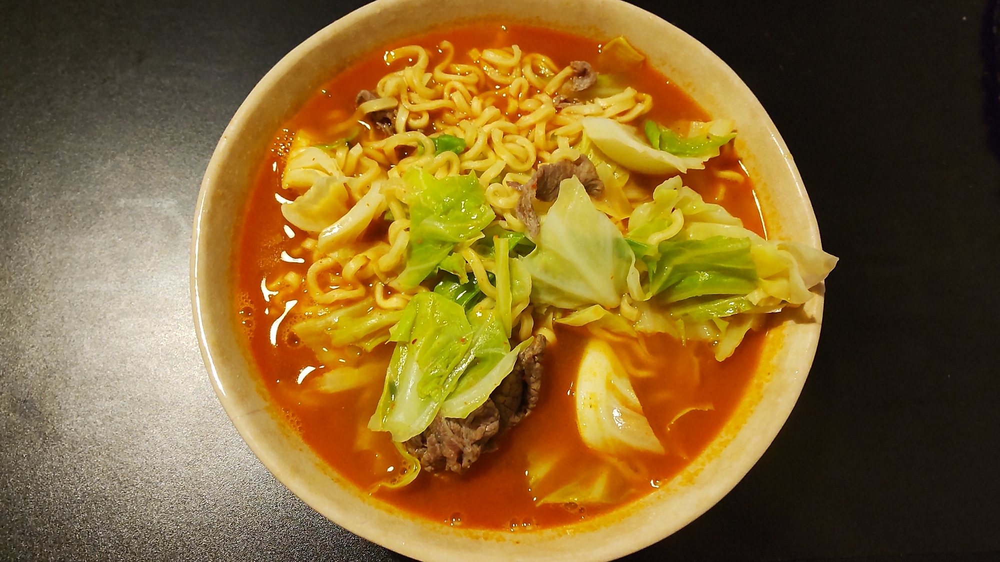 キャベツトムヤムクンラーメン
