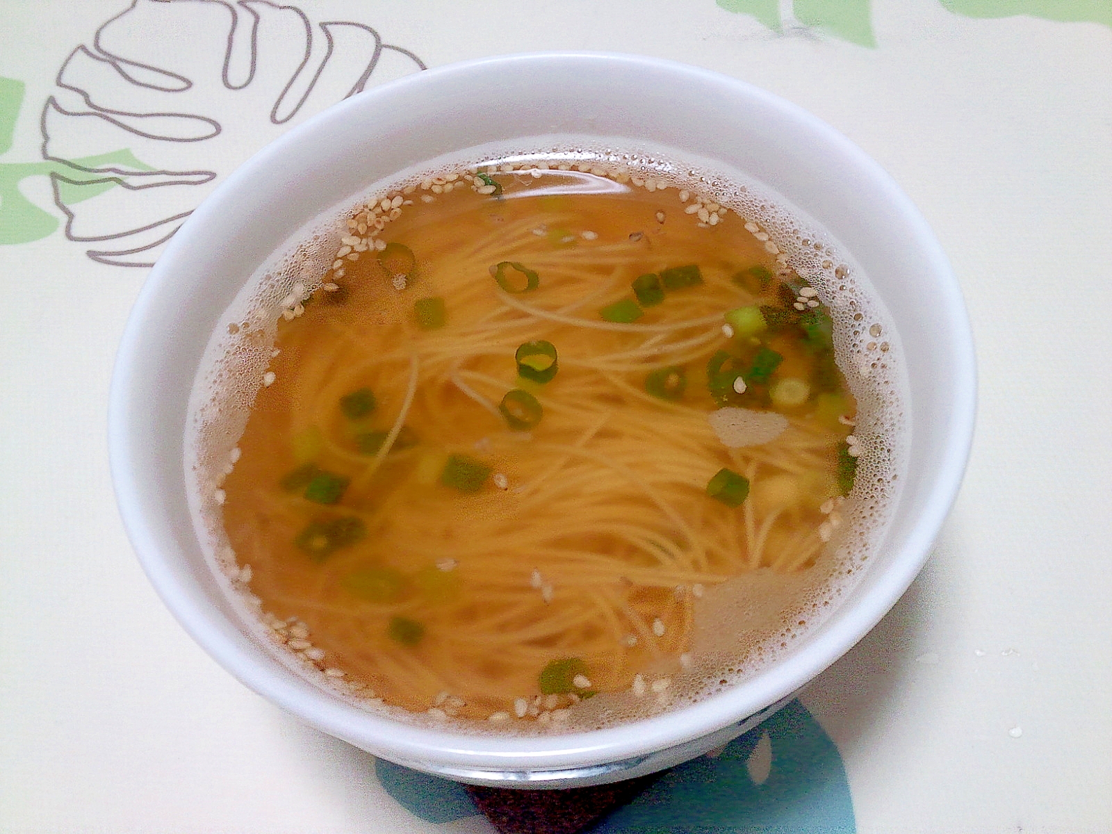 レンジ素麺スープ＋＋