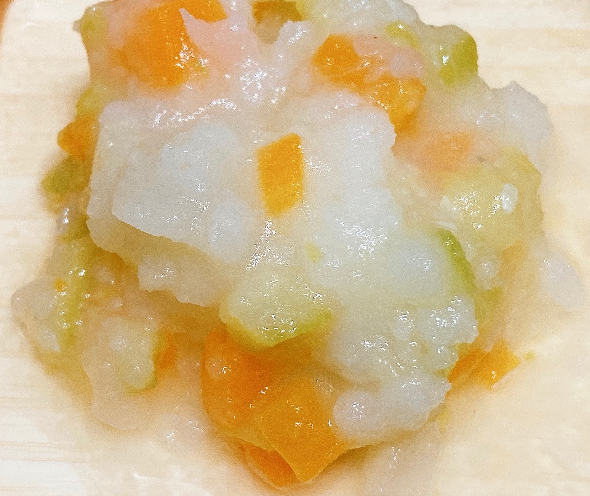 離乳食　後期　ズッキーニとじゃがいもの煮物