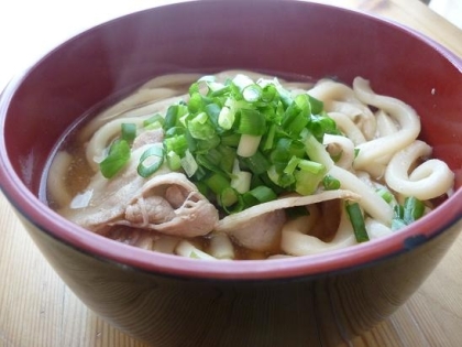 簡単♪めぐ家の肉うどん♪♪