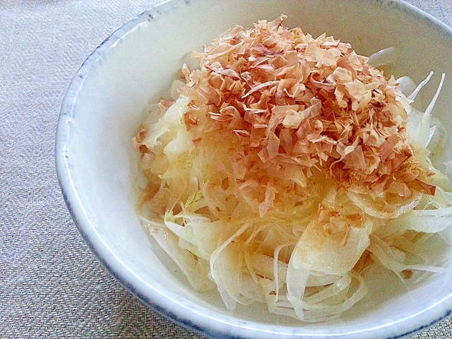 居酒屋メニュー 新玉ねぎのオニオンスライス レシピ 作り方 By はぁぽじ 楽天レシピ