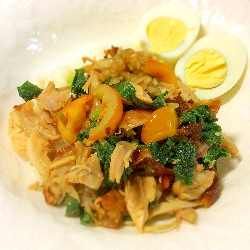 ローストチキンの残り