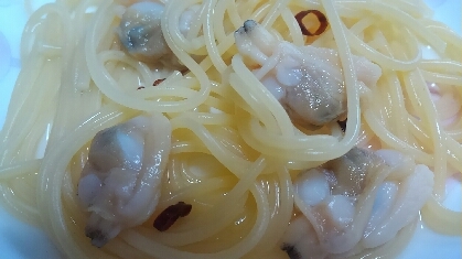 あさりのバター醤油パスタ