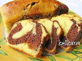 ホットケーキミックスで簡単マーブルケーキ レシピ 作り方 By ｋｅｉｋａｎａ 楽天レシピ