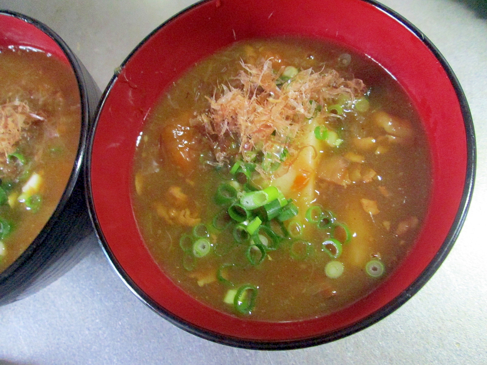 余ったカレーで一品☆カレー雑煮