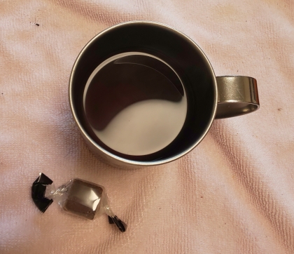 黒糖と高カカオチョコのほろ苦☆カフェオレ