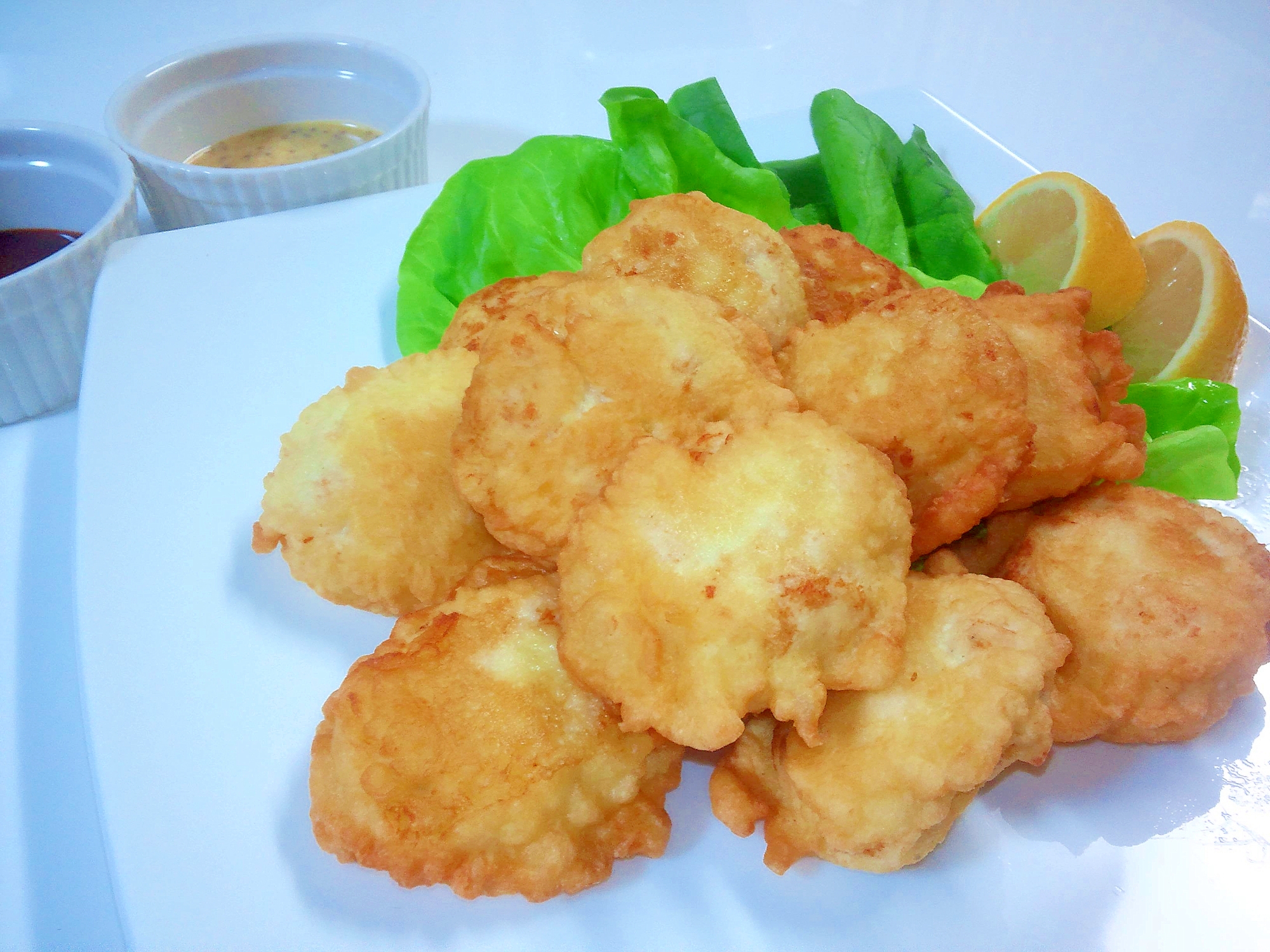 豆腐効果でサクふわ♪チキンナゲット