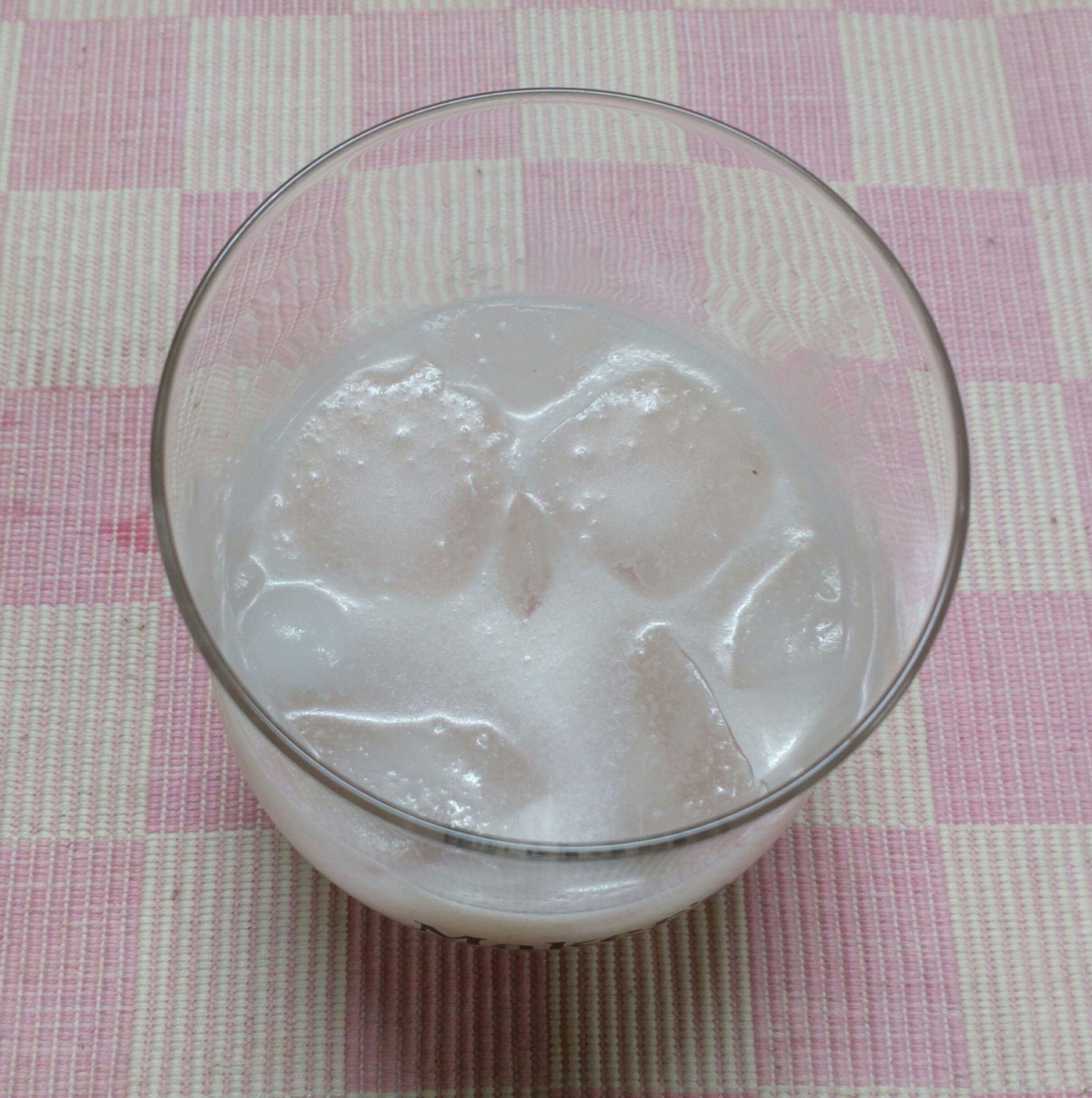 甘酒とフルーツ酢の炭酸水割り(全工程写真付き)