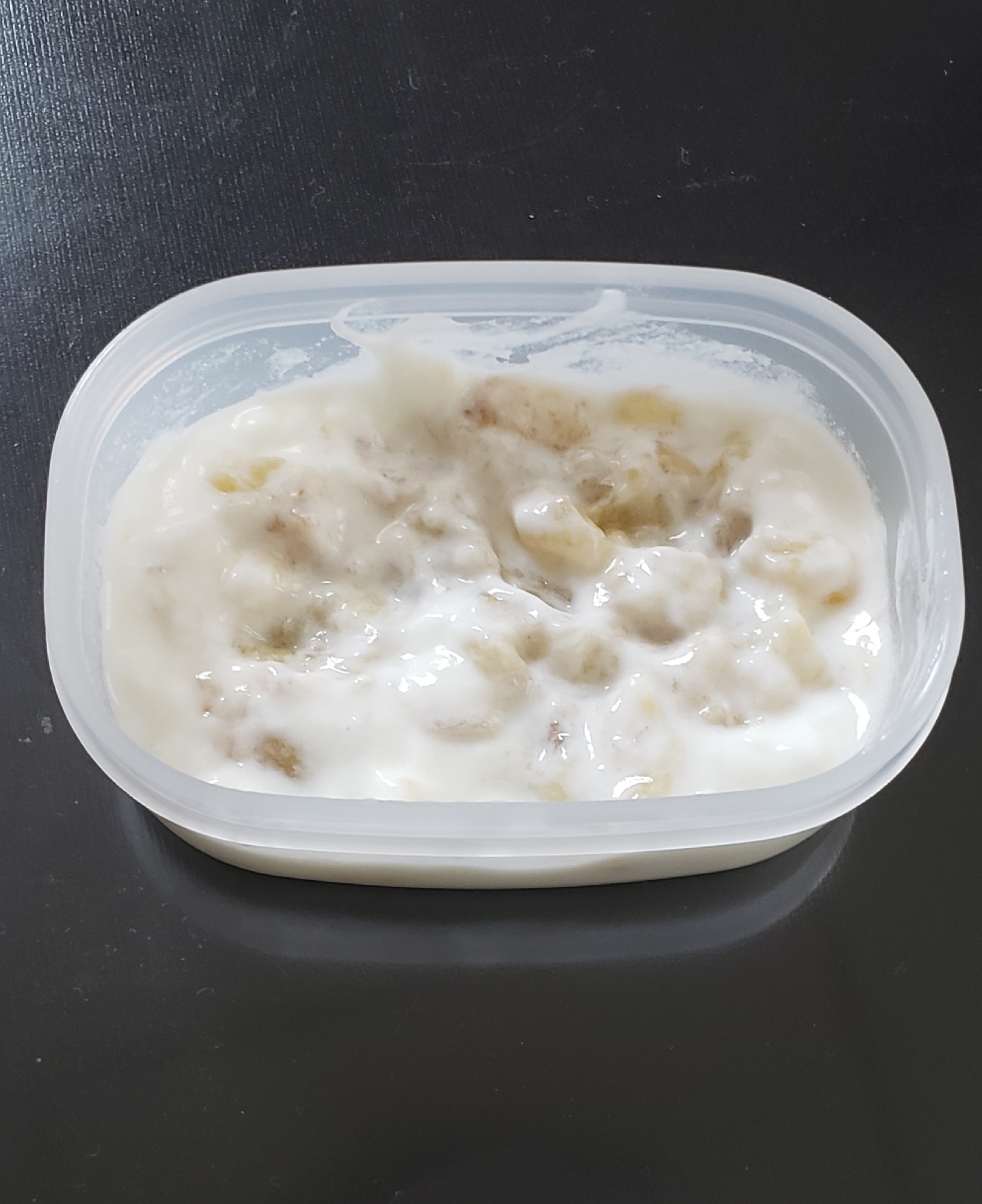 離乳食 バナナヨーグルト 冷凍