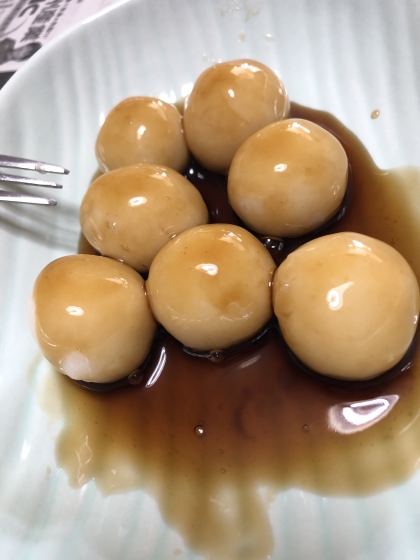 米粉を貰ったので作りました！簡単で、美味しかったです！醤油あんは砂糖増やして甘めにしました。