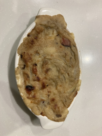 里芋と舞茸のグラタン