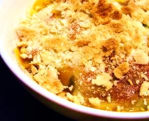 チキン&カボチャのグラタン