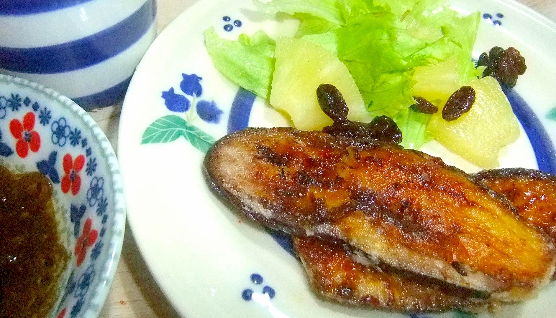 ナスの甘辛ステーキ