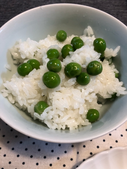 煮汁を使って美味しくできる☆豆ごはん