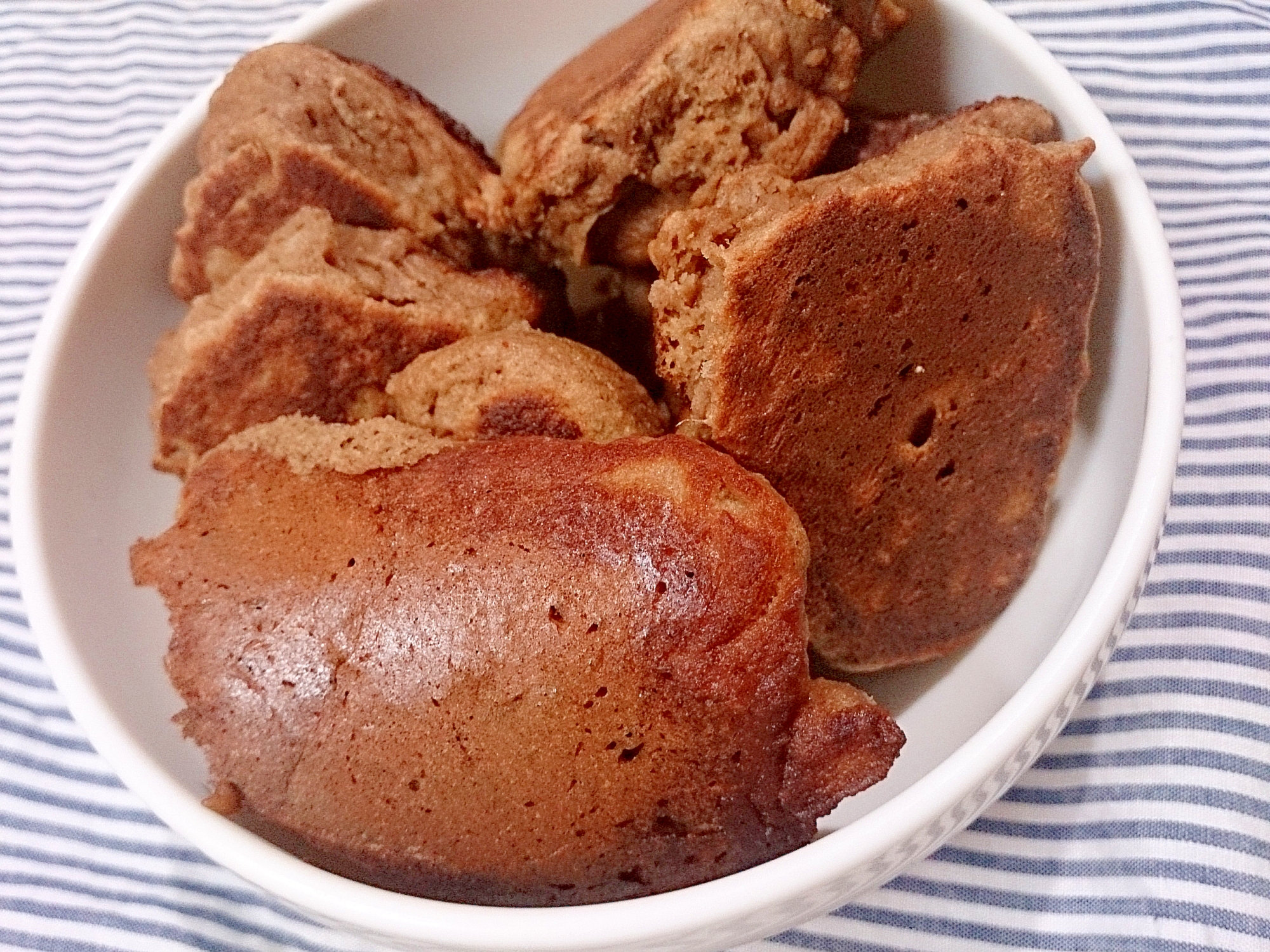 ミロいりで簡単チョコ風味の卵パンケーキ レシピ 作り方 By Hideok8 楽天レシピ