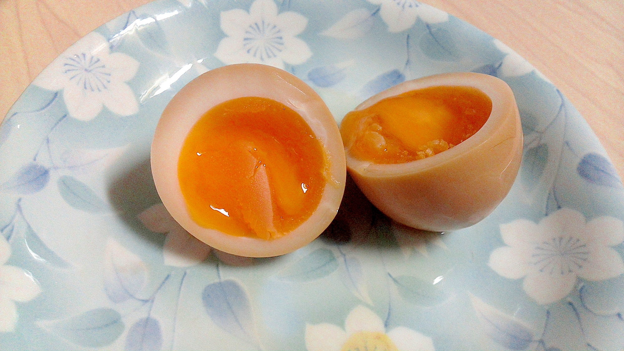 簡単半熟ゆでたまご＋半熟味付きたまご