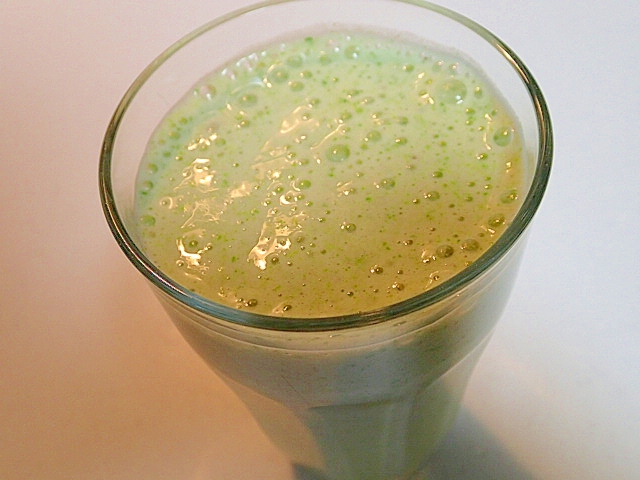 酵素ゼリー入　❤バナナとほうれん草の豆乳ジュース❤