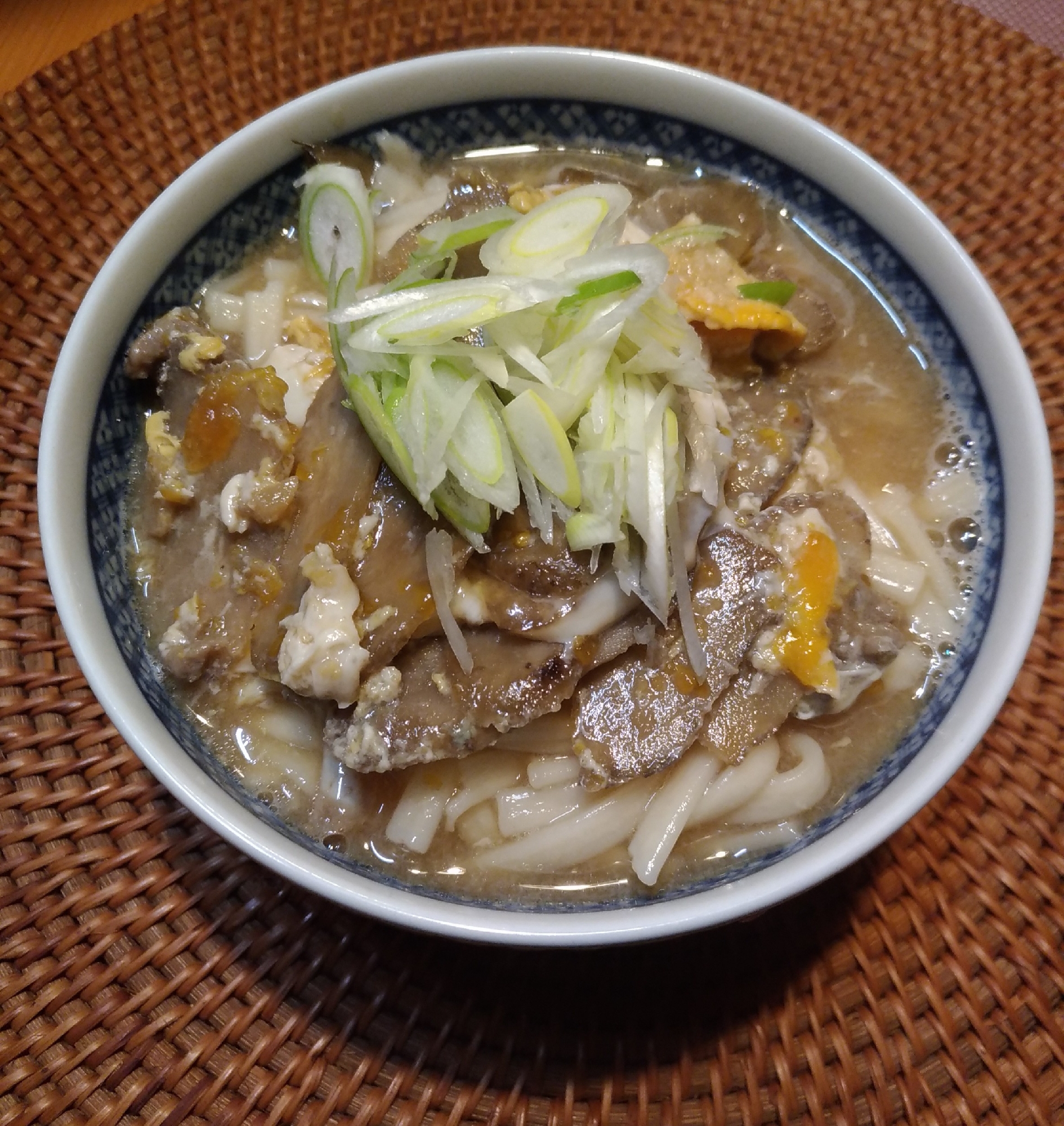 ごぼう香る☆柳川風うどん