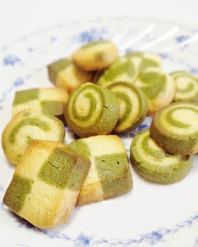 ダッチビスケット 抹茶のアイスボックスクッキー レシピ 作り方 By おだマキ ショコラスキー 楽天レシピ ダッチビスケット 抹茶のアイスボックスクッキー レシピ 作り方 By おだマキ ショコラスキー 楽天レシピ