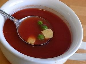トマトジュースで★簡単トマトスープ