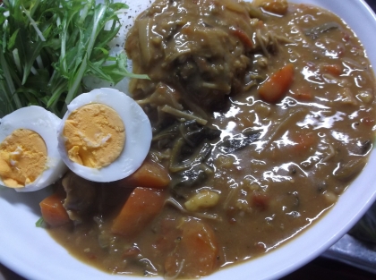 豚肉で☆とっても簡単にできてとっても美味しいカレーができ大満足です＾－＾ｖ