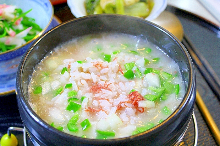 コーンビーフのおじや