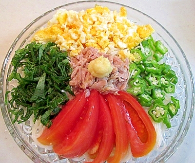 夏バテ対策♪食欲がない時にアレンジ素麺！