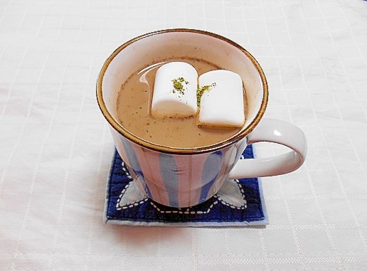 マシュマロ 豆乳抹茶コーヒー レシピ 作り方 By Tiara M 楽天レシピ