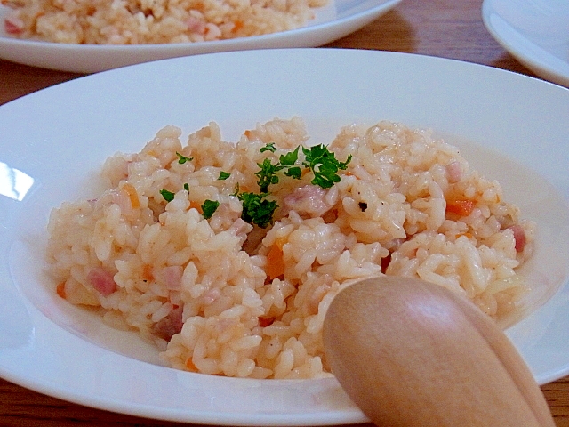 お昼に簡単♪活力鍋まかせのピラフもどき