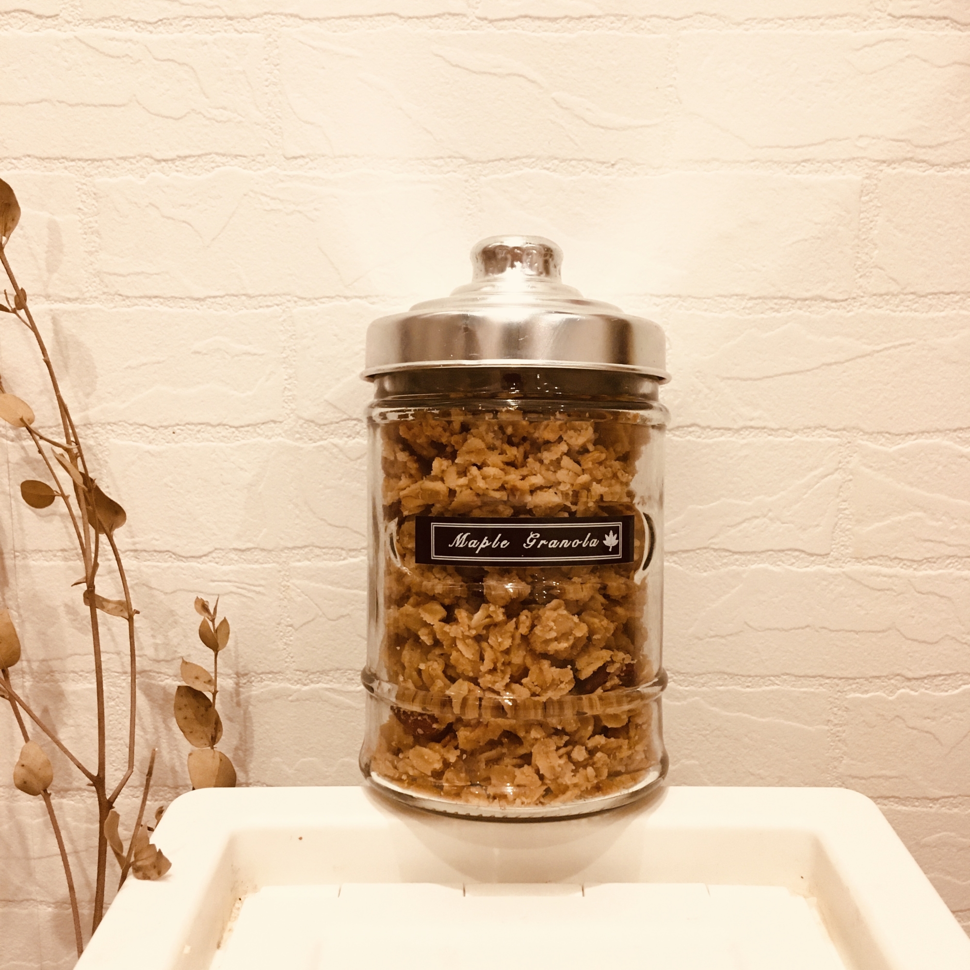 ワンボウルで簡単!香ばしナッツのメープルグラノーラ