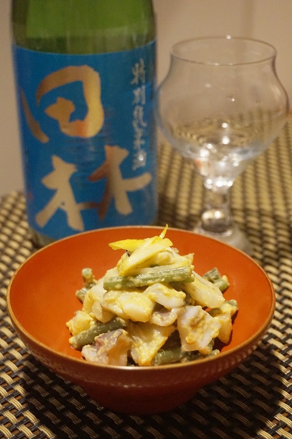 旬つまみ いかの湯引きとわらびの酢味噌和え レシピ 作り方 By 酔いどれんぬ 楽天レシピ