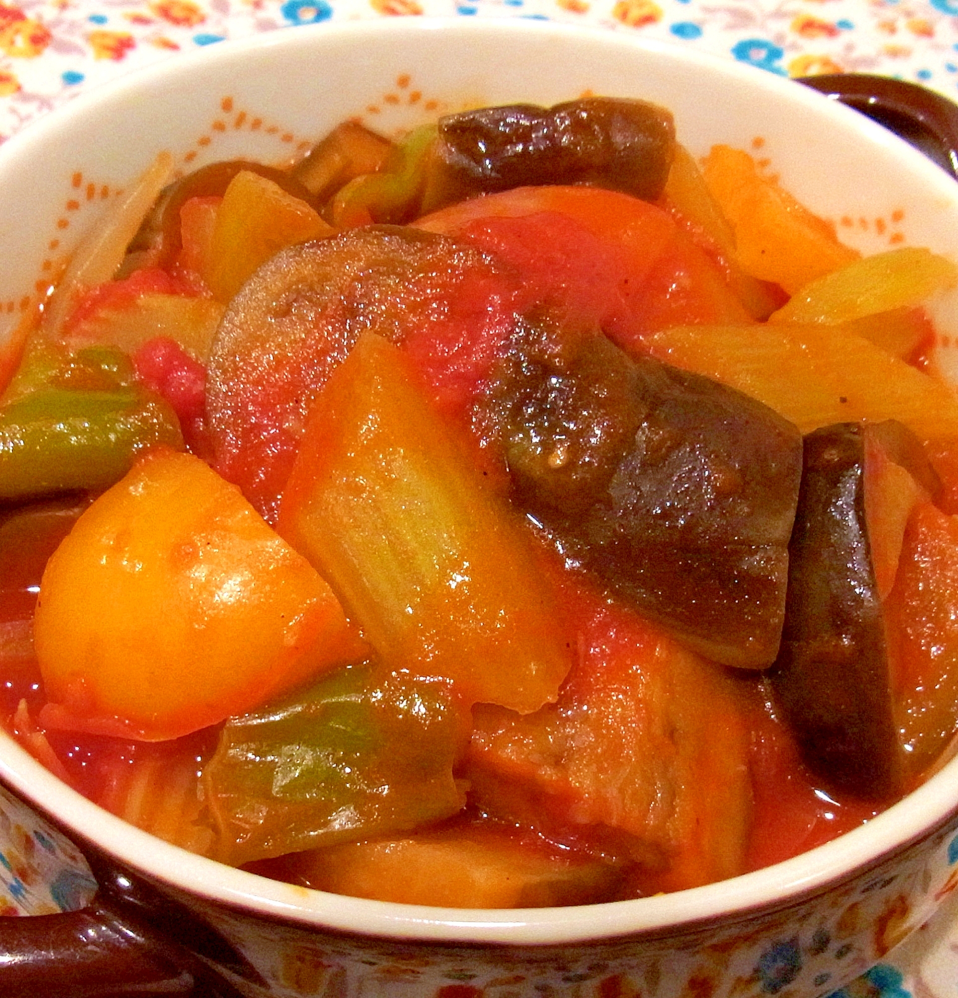 トマト缶で簡単 野菜のうまみたっぷりラタトゥイユ レシピ 作り方 By メリッコ 楽天レシピ