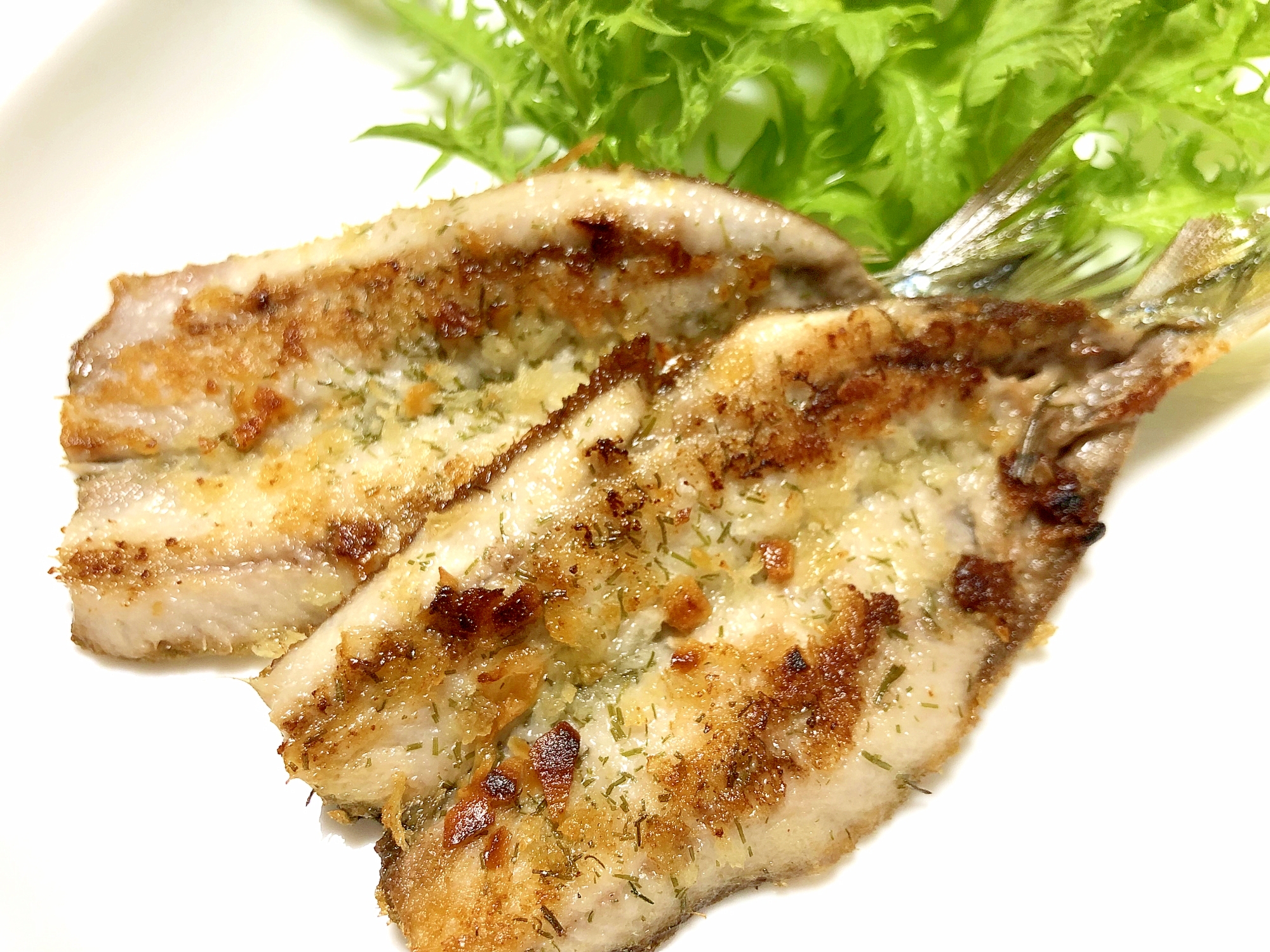 フライパンですぐ!イワシのハーブ焼き