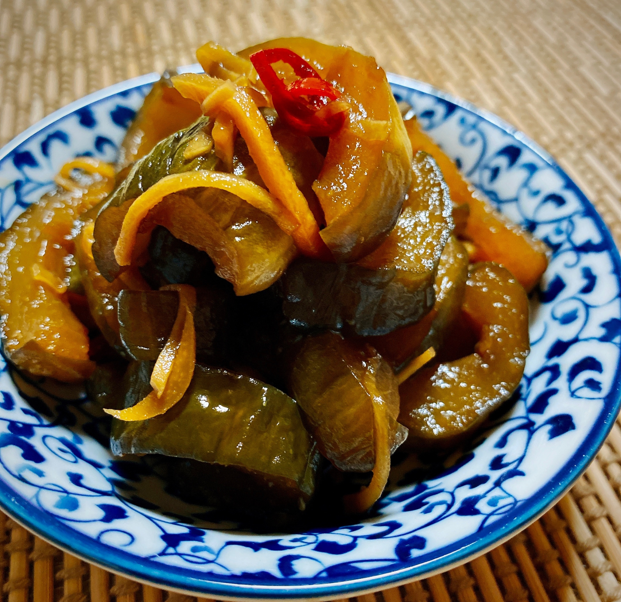 おばけきゅうりで きゅうりのキューちゃん風 レシピ 作り方 By にゃんぺこ 楽天レシピ