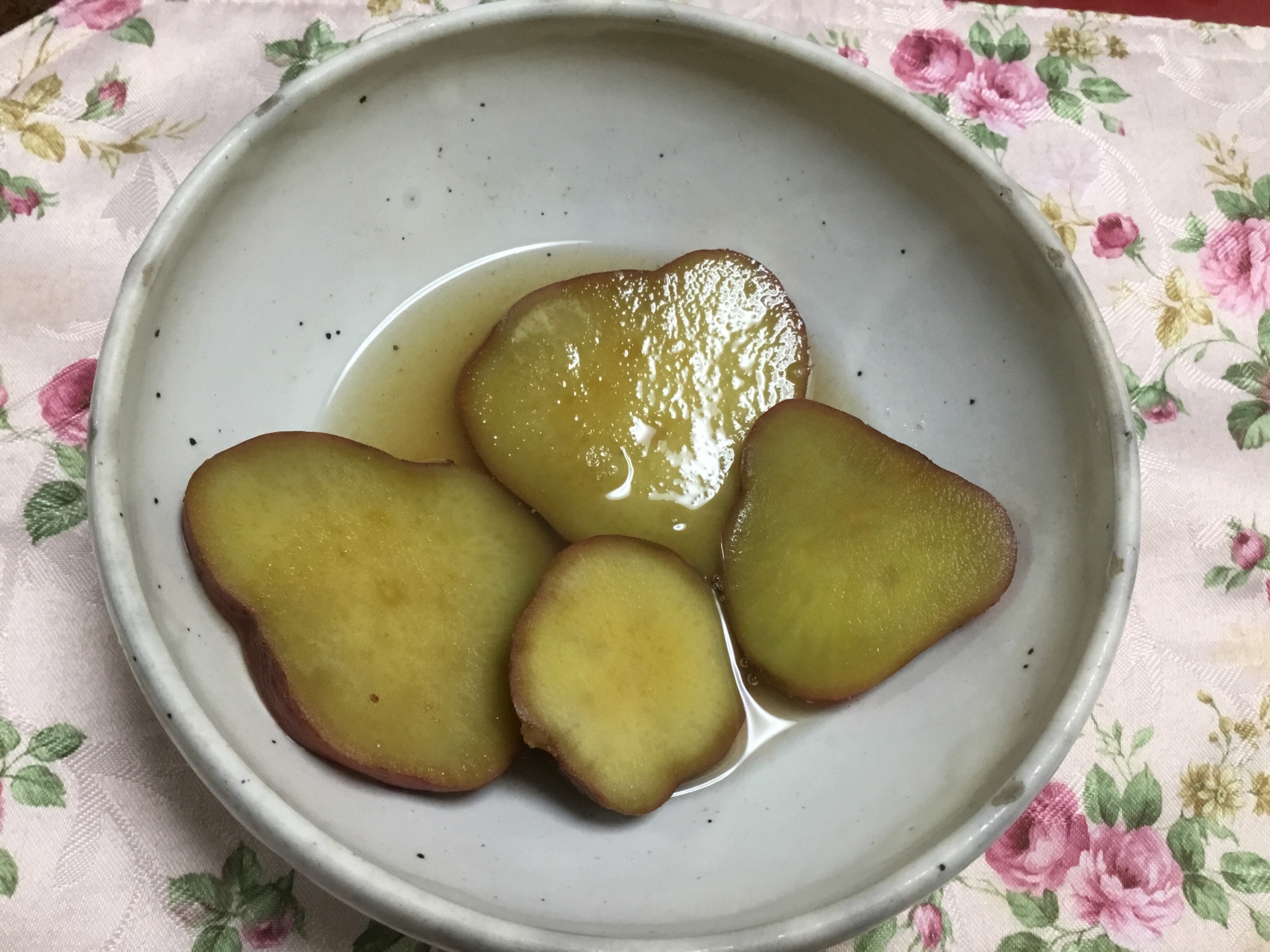 さつまいものレモン紅茶煮