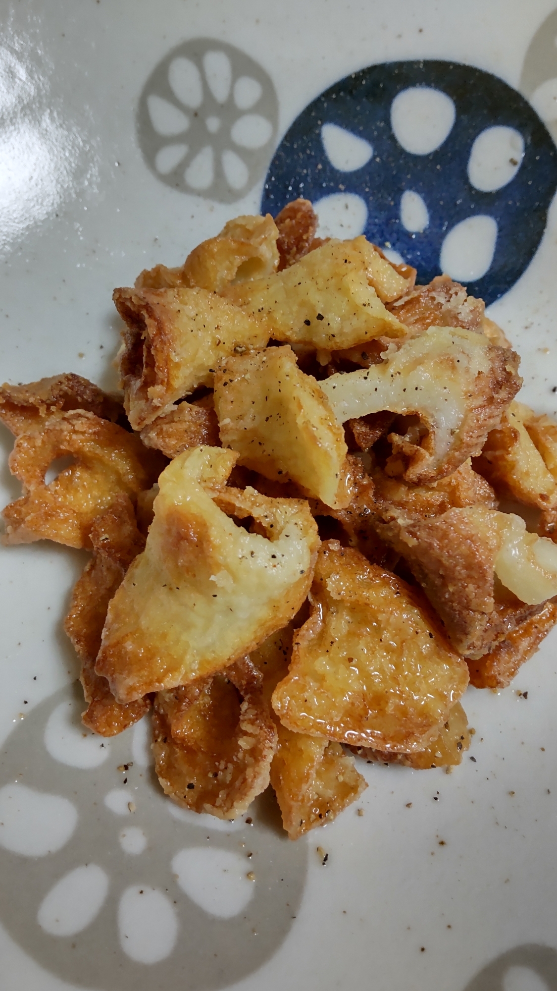 めんつゆdeちくわの唐揚げ☆