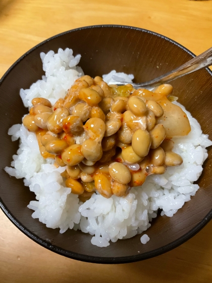 納豆卵かけご飯