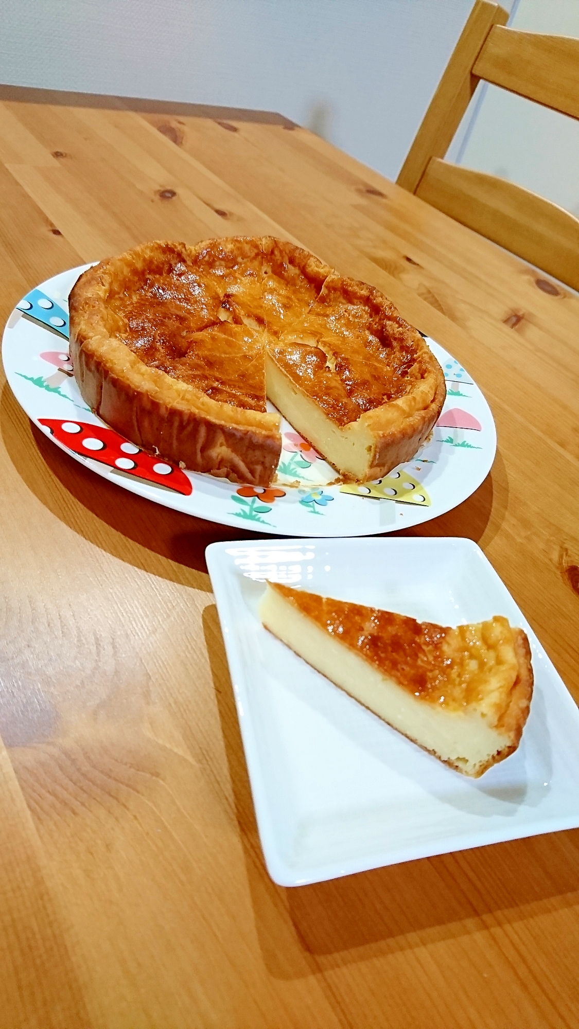 簡単♪ヨーグルトでまるでチーズケーキ♪