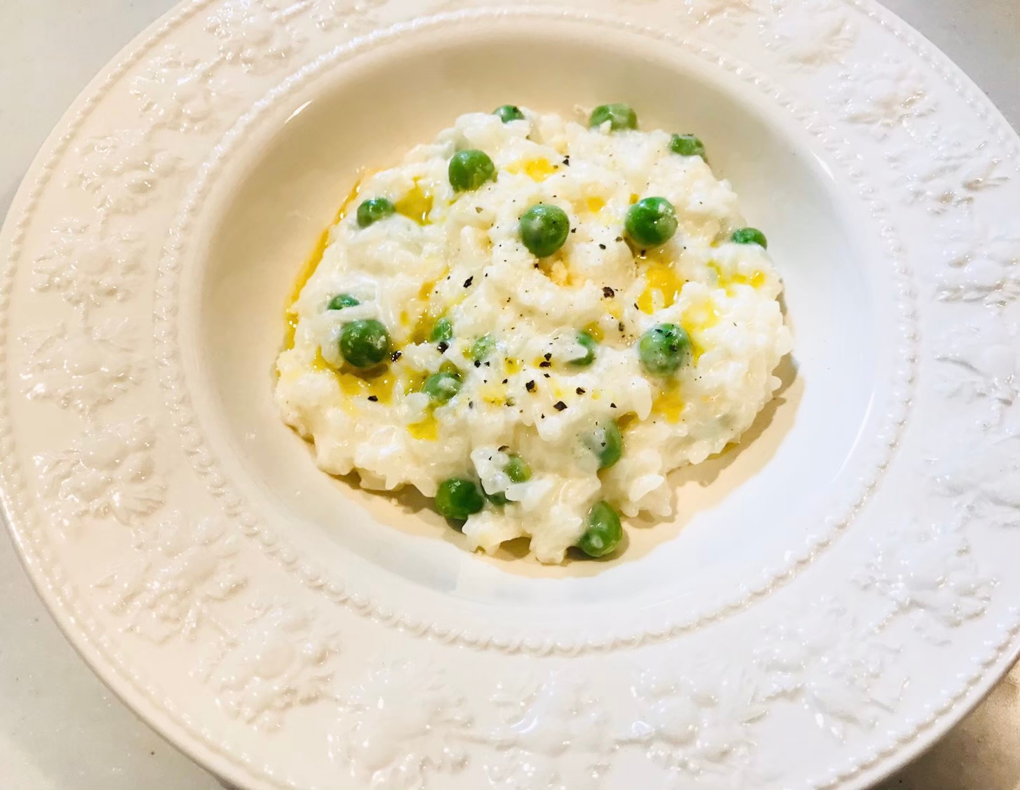 余ったご飯でチーズリゾット