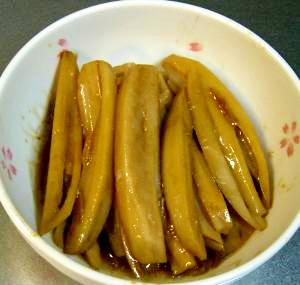 和食の一品、レンコンのきんぴら