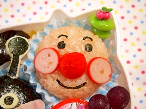 キャラ弁に 簡単アンパンマンのおにぎり レシピ 作り方 By まるっとさん 楽天レシピ キャラ弁に 簡単アンパンマンのおにぎり レシピ 作り方 By まるっとさん 楽天レシピ