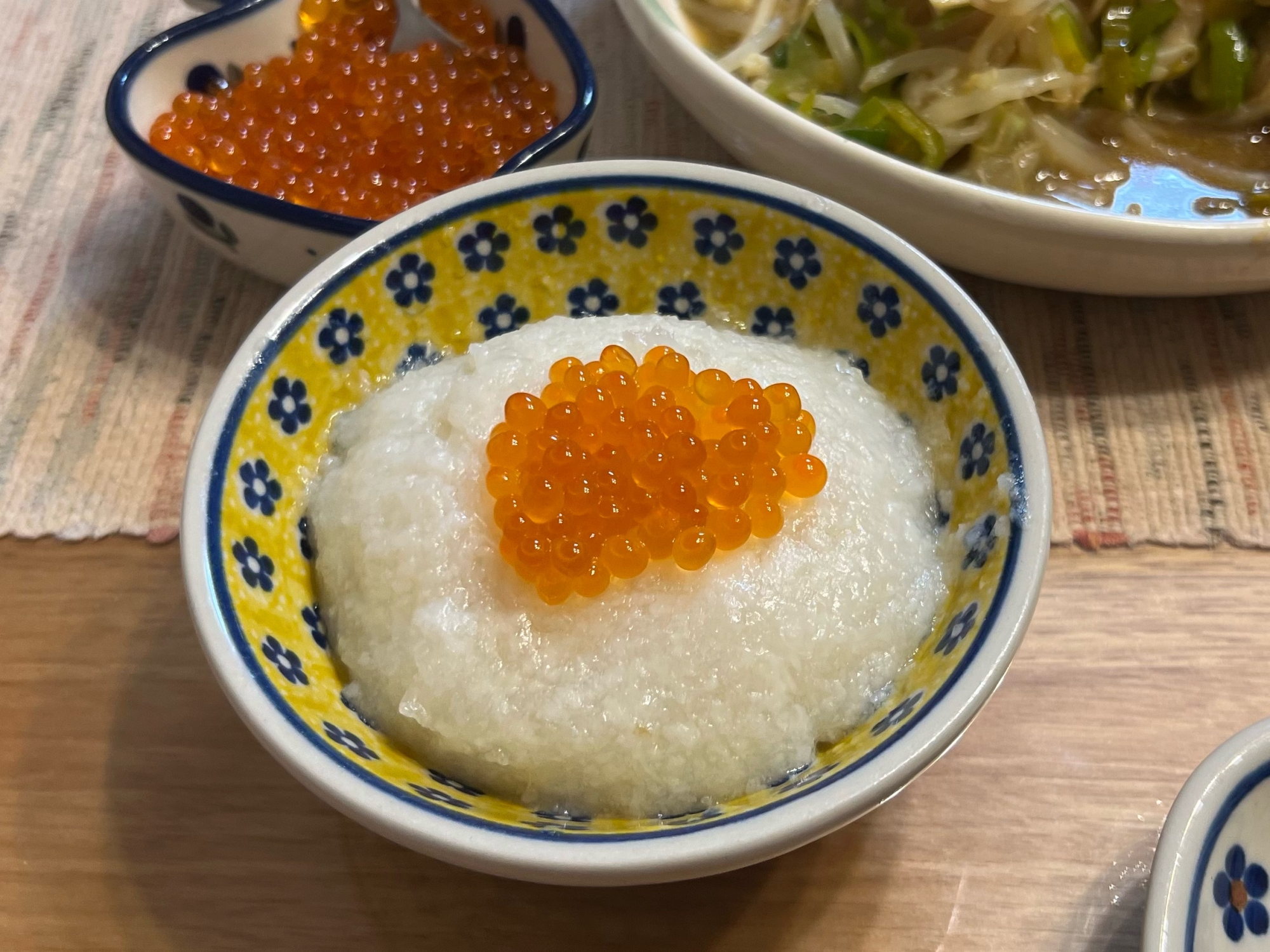 モチモチかぶら蒸し風〜いくらのっけ〜
